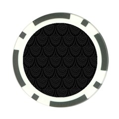 Skin Abstract Wallpaper Dump Black Flower  Wave Chevron Poker Chip Card Guard (10 Pack)