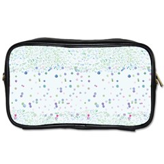 Spot Polka Dots Blue Pink Sexy Toiletries Bags 2-side