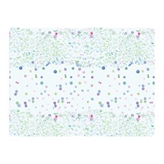 Spot Polka Dots Blue Pink Sexy Double Sided Flano Blanket (mini)  by Mariart