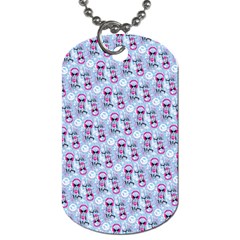Pattern Kitty Headphones  Dog Tag (one Side)