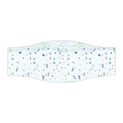 Spot Polka Dots Blue Pink Sexy Stretchable Headband by Mariart