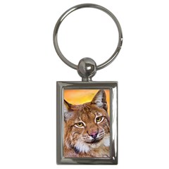 Tiger Beetle Lion Tiger Animals Key Chains (rectangle) 