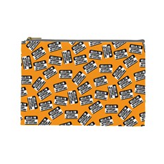 Pattern Halloween Wearing Costume Icreate Cosmetic Bag (large)  by iCreate