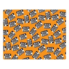 Pattern Halloween Wearing Costume Icreate Double Sided Flano Blanket (large)  by iCreate