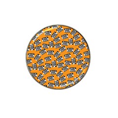 Pattern Halloween  Hat Clip Ball Marker (4 Pack) by iCreate