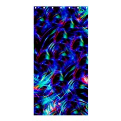 Dark Neon Stuff Blue Red Black Rainbow Light Shower Curtain 36  X 72  (stall) 