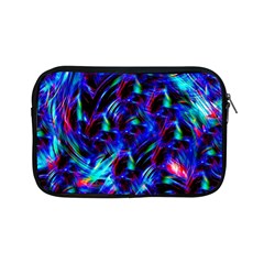 Dark Neon Stuff Blue Red Black Rainbow Light Apple Ipad Mini Zipper Cases