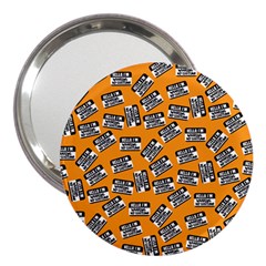 Pattern Halloween  3  Handbag Mirrors by iCreate