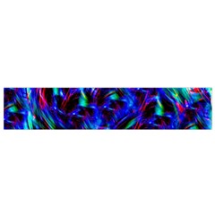 Dark Neon Stuff Blue Red Black Rainbow Light Flano Scarf (small) by Mariart