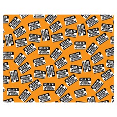 Pattern Halloween  Double Sided Flano Blanket (medium)  by iCreate