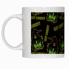 Pattern Halloween Witch Got Candy? Icreate White Mugs by iCreate