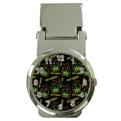 Pattern Halloween Witch Got Candy? Icreate Money Clip Watches by iCreate