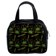 Pattern Halloween Witch Got Candy? Icreate Classic Handbags (2 Sides) by iCreate