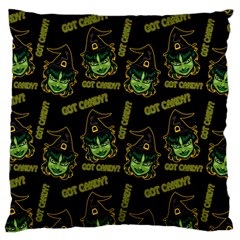 Pattern Halloween Witch Got Candy? Icreate Large Cushion Case (one Side) by iCreate