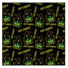 Pattern Halloween Witch Got Candy? Icreate Large Satin Scarf (square)