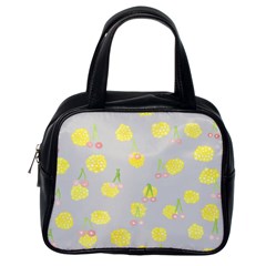 Cute Fruit Cerry Yellow Green Pink Classic Handbags (One Side)