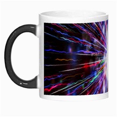 Seamless Animation Of Abstract Colorful Laser Light And Fireworks Rainbow Morph Mugs