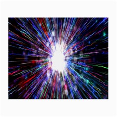 Seamless Animation Of Abstract Colorful Laser Light And Fireworks Rainbow Small Glasses Cloth by Mariart