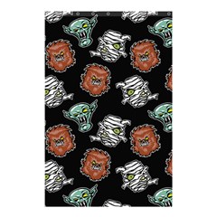 Pattern Halloween Werewolf Mummy Vampire Icreate Shower Curtain 48  X 72  (small)  by iCreate