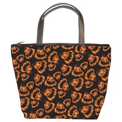 Pattern Halloween Jackolantern Bucket Bags