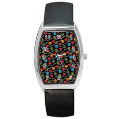 Pattern Halloween Peacelovevampires  Icreate Barrel Style Metal Watch by iCreate