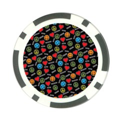 Pattern Halloween Peacelovevampires  Icreate Poker Chip Card Guard by iCreate