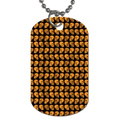 Halloween Color Skull Heads Dog Tag (two Sides)