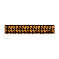 Halloween Color Skull Heads Flano Scarf (mini) by iCreate