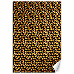 Pattern Halloween Candy Corn   Canvas 12  X 18   by iCreate