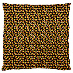 Pattern Halloween Candy Corn   Standard Flano Cushion Case (one Side) by iCreate