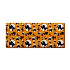 Pattern Halloween Black Cat Hissing Cosmetic Storage Cases by iCreate