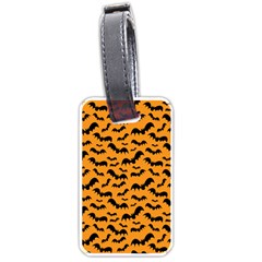 Pattern Halloween Bats  Icreate Luggage Tags (one Side)  by iCreate