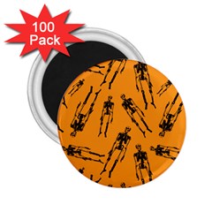 Halloween Skeletons  2 25  Magnets (100 Pack)  by iCreate