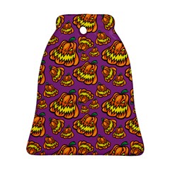 1pattern Halloween Colorfuljack Icreate Bell Ornament (two Sides) by iCreate