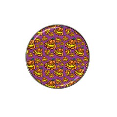 Halloween Colorful Jackolanterns  Hat Clip Ball Marker (10 Pack) by iCreate