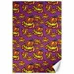 Halloween Colorful Jackolanterns  Canvas 12  x 18   11.88 x17.36  Canvas - 1