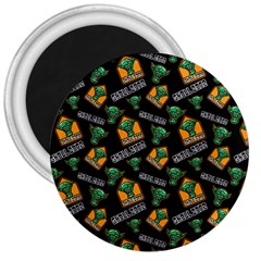 Halloween Ghoul Zone Icreate 3  Magnets by iCreate