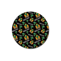 Halloween Ghoul Zone Icreate Magnet 3  (Round)