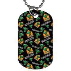Halloween Ghoul Zone Icreate Dog Tag (Two Sides)