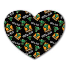 Halloween Ghoul Zone Icreate Heart Mousepads