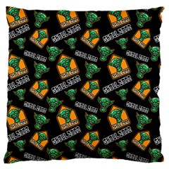 Halloween Ghoul Zone Icreate Large Cushion Case (one Side)