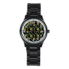 Halloween Ghoul Zone Icreate Stainless Steel Round Watch