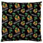 Halloween Ghoul Zone Icreate Standard Flano Cushion Case (Two Sides) Back
