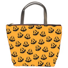 Halloween Jackolantern Pumpkins Icreate Bucket Bags by iCreate