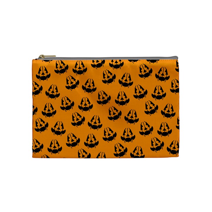 Halloween Jackolantern Pumpkins iCreate Cosmetic Bag (Medium) 