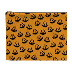 Halloween Jackolantern Pumpkins Icreate Cosmetic Bag (xl) by iCreate