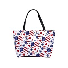 Peace Love America Icreate Shoulder Handbags by iCreate