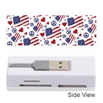 Peace Love America iCreate Memory Card Reader (Stick)  Front