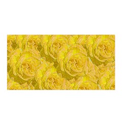 Summer Yellow Roses Dancing In The Season Satin Wrap by pepitasart