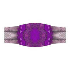 Fantasy-flowers In Harmony  In Lilac Stretchable Headband by pepitasart